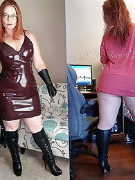 Sensual mature prostitute is cheating her boyfriend