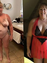 Naughtiest housewives are showing their hot curves