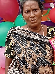 Elderly partner displays her skills