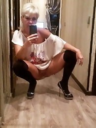 Nasty GF is masturbating herself