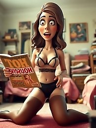 Hot housewives in the future: The next generation of pixwhores.