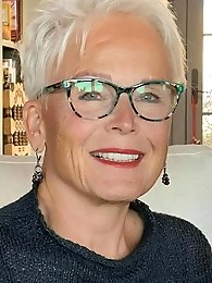 woman is baring it all on camera