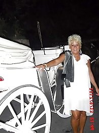 Non-nude hot busty blonde granny