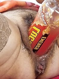 Mature women and young girls enjoying fun together